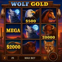 Dolly Casino - Wolf Gold Slot Game
