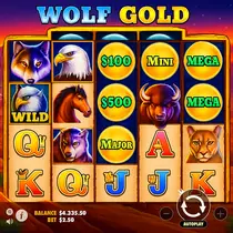 Dolly Casino - Wolf Gold Pokie Game